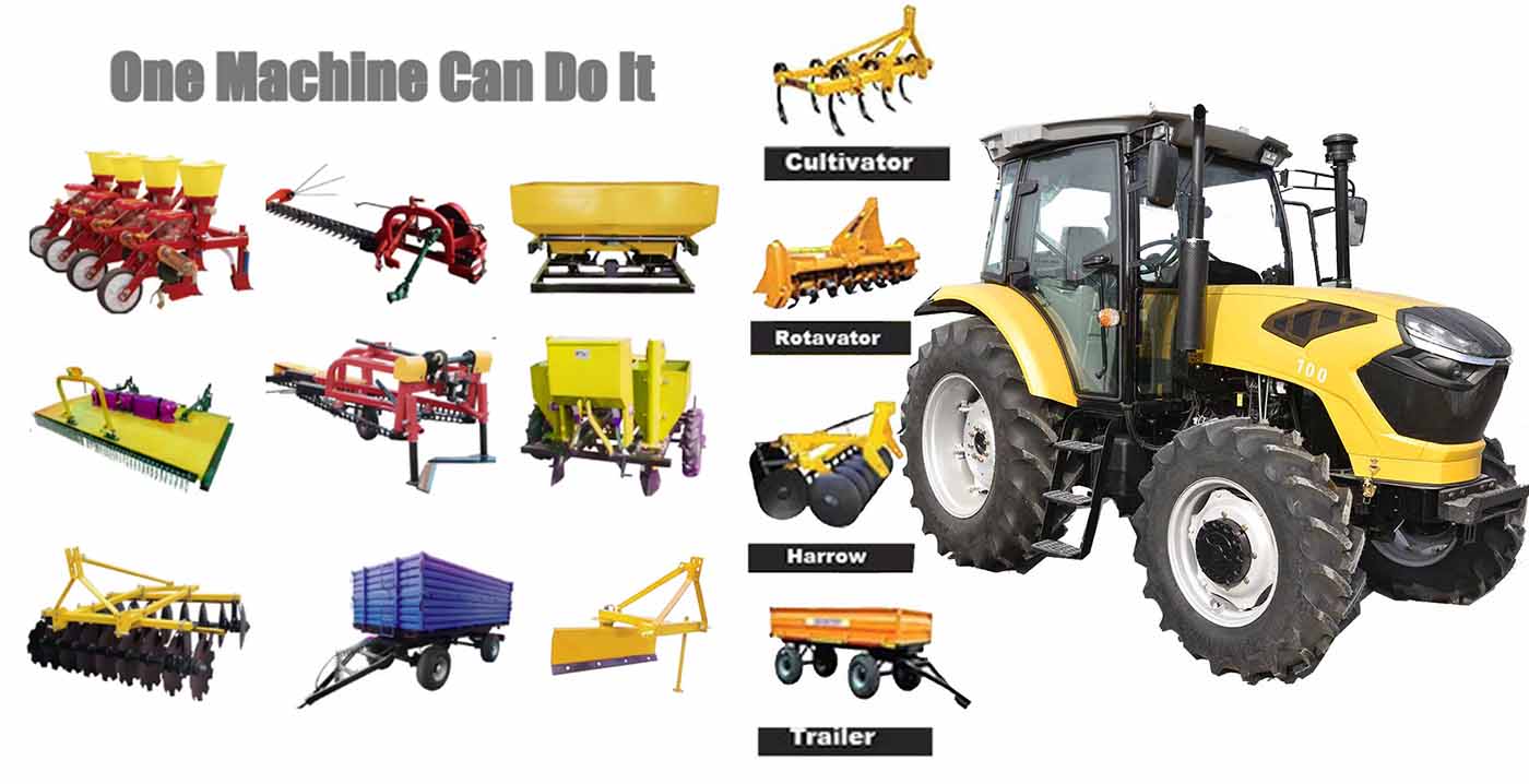 4x4 wheeled tractor series spanning 70-130HP 4x4 wheeled tractor series spanning 70-130HP