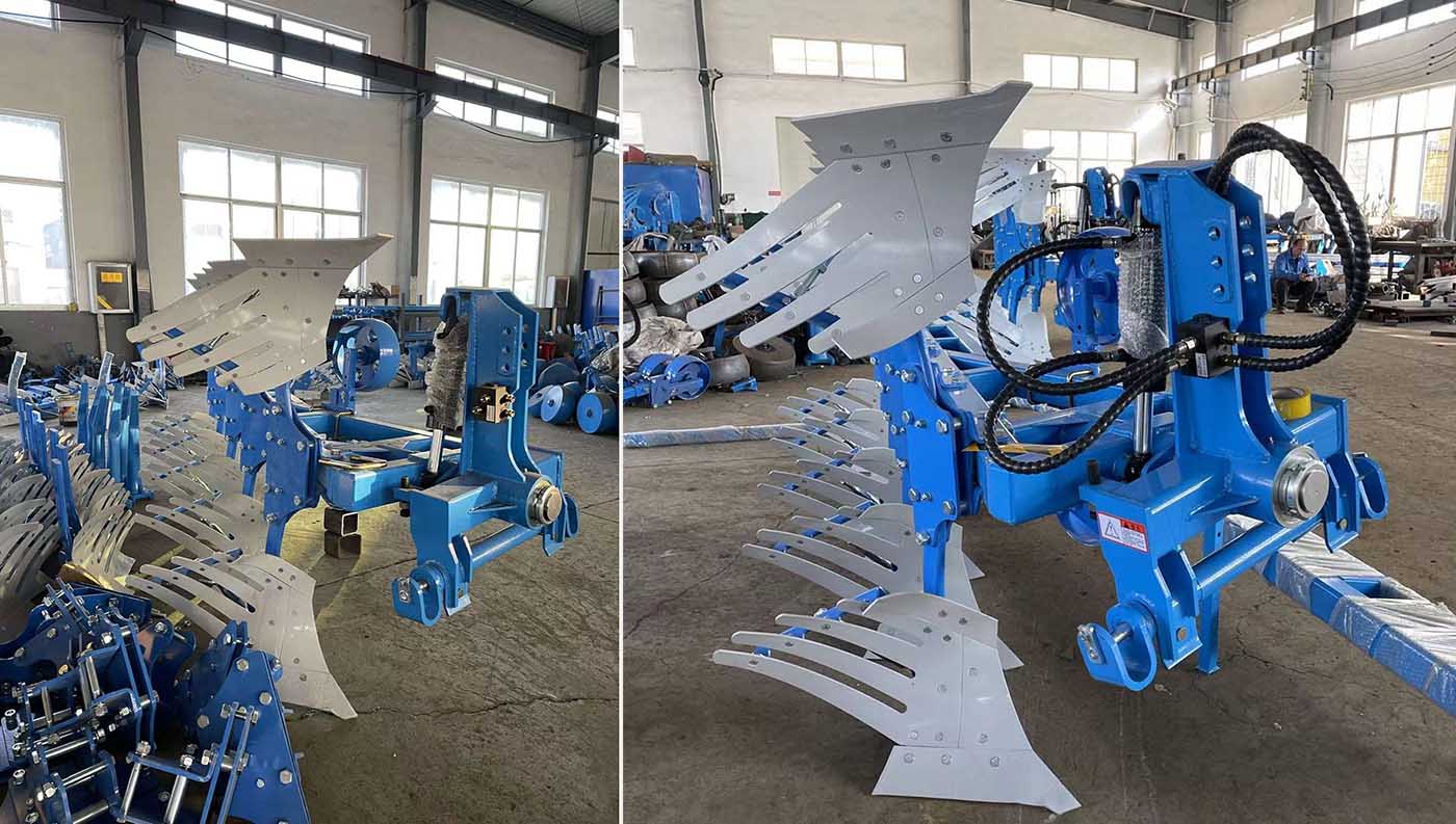 Farm Tiller Cultivators Tractor 3 Point Hydraulic Furrow Plough Machine With CE Farm Tiller Cultivators Tractor 3 Point Hydraulic Furrow Plough Machine With CE